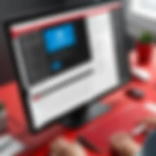 Overview of Adobe Acrobat interface highlighting editing tools