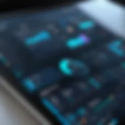 Dashboard overview of property management software