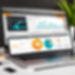 Dashboard view of SolarWinds DPA showcasing database metrics