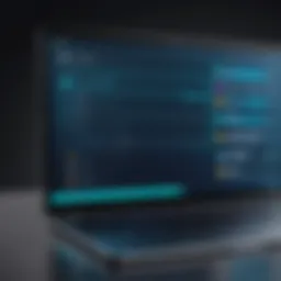 Illustration depicting a seamless chat interface