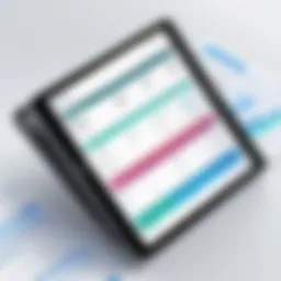 Visual representation of Bench Co bookkeeping services interface