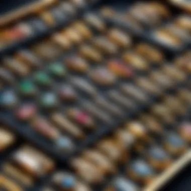 Jewelry stock management with visual display