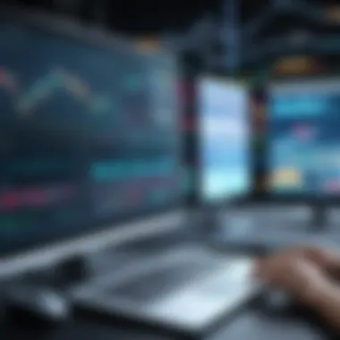 Illustration of user interface from leading trading platforms