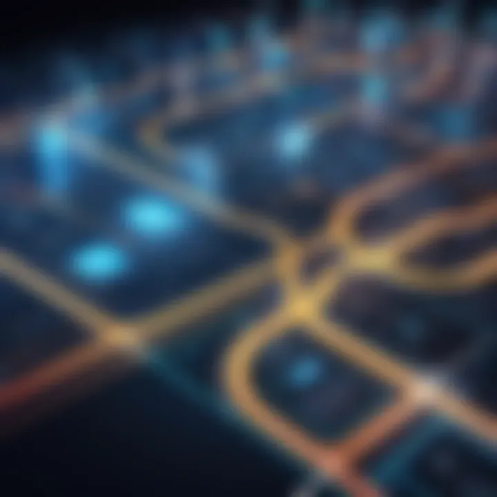 Conceptual image of continuous learning pathways