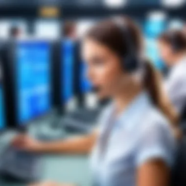 Call Center Operations Utilizing Dialer Tools Business call center using dialer software