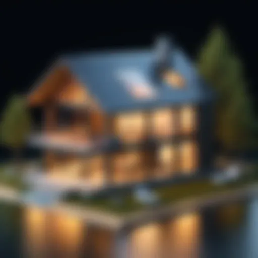 Visual representation of ClickHouse architecture for log analysis