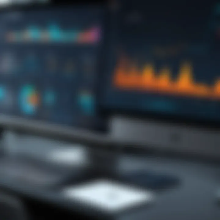 Graph showcasing log data trends and insights