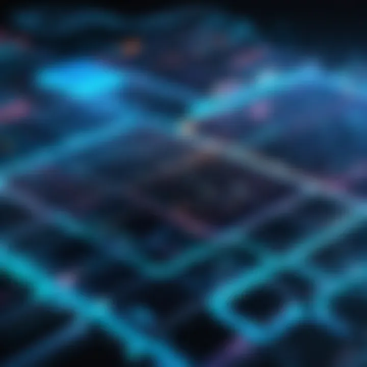 Visual representation of NetFlow data