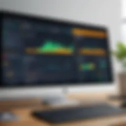 Dashboard of financial aid software showcasing user-friendly interface