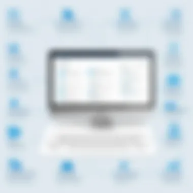 Key Benefits of Payroll Applications Infographic illustrating payroll benefits