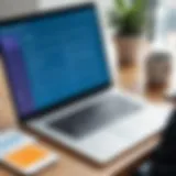 Overview of payroll software interface