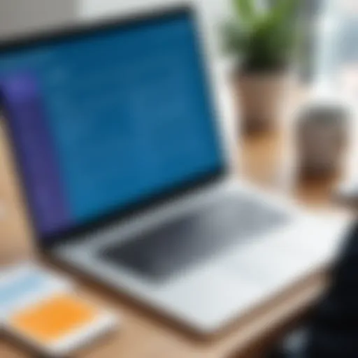 Overview of payroll software interface
