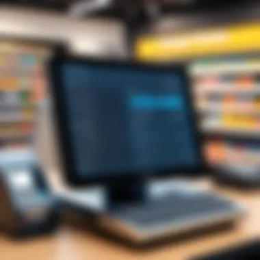 Graph depicting advantages of point of sale systems in retail