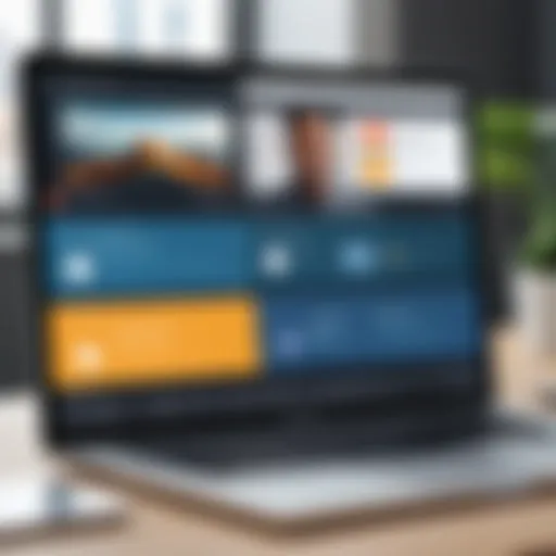 User interface of Zoom Webinar App showcasing features