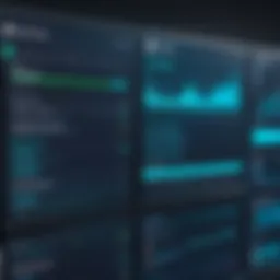 Visual representation of server performance metrics