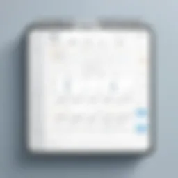 A modern calendar interface showcasing availability slots