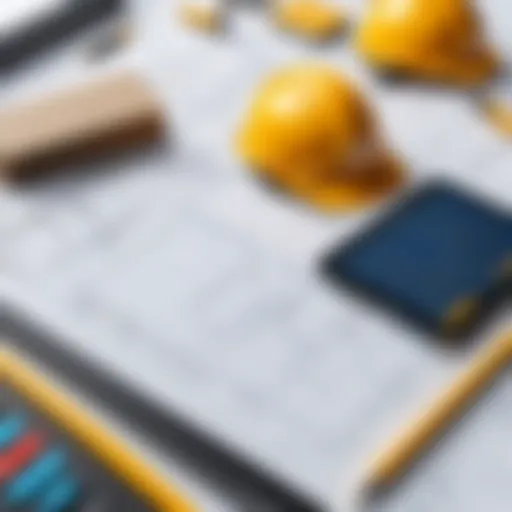 Visual representation of construction cost estimation tools