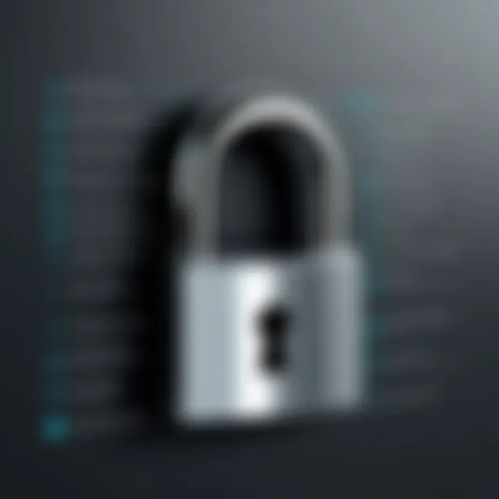 Illustration of best practices for securing passwords
