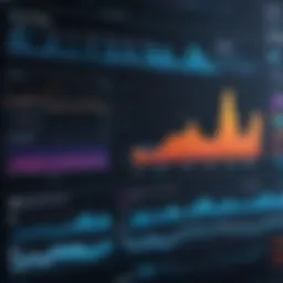 Dynamic charts and graphs illustrating data insights