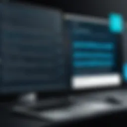 An overview of Textline's user interface showcasing its seamless navigation