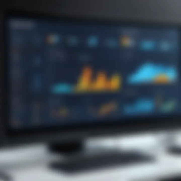 Comparison chart showcasing advantages of leading data analysis software