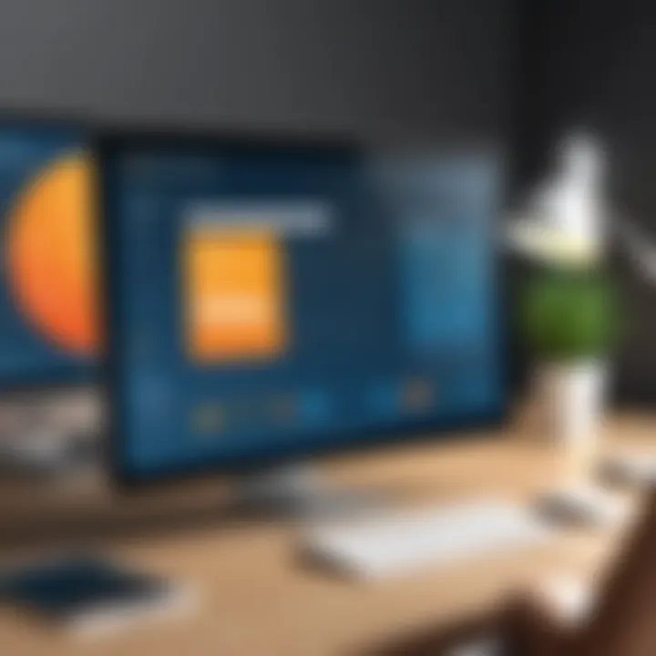 A visual representation of website optimization techniques