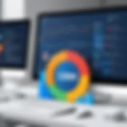 Visual representation of CRM functionalities