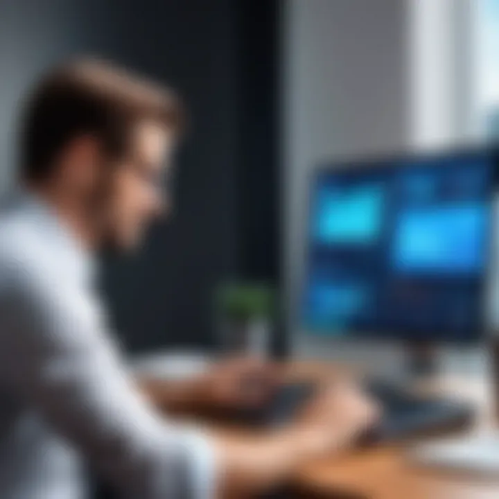 A business team collaborating with Cytracom technology