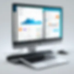Detailed overview of donor management software interface showcasing key features.