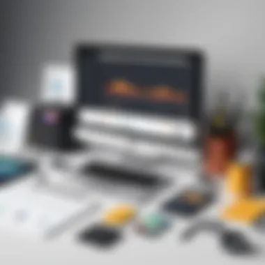 Tools for Content Creation Illustration of content creation tools