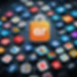 Visual representation of various retail website platform logos