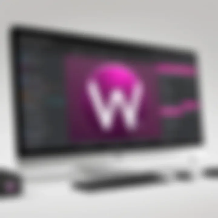 A visually appealing representation of WooCommerce integration with WordPress