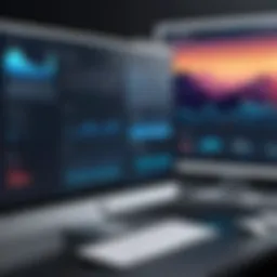 A professional showcasing a webinar interface