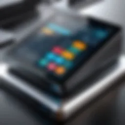 Sophisticated POS interface showcasing essential features