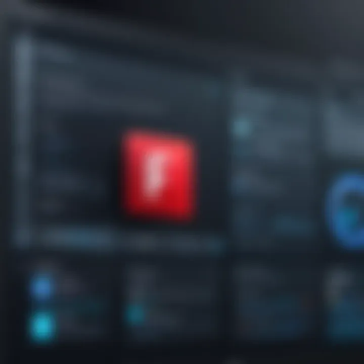 Visual representation of user feedback on Adobe UI software