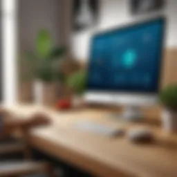 A sleek interface showcasing Alice Hospitality Software features