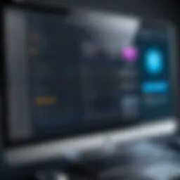 User interface of a design software alternative