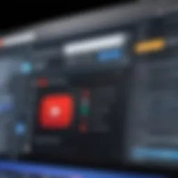 User interface of a popular live streaming application