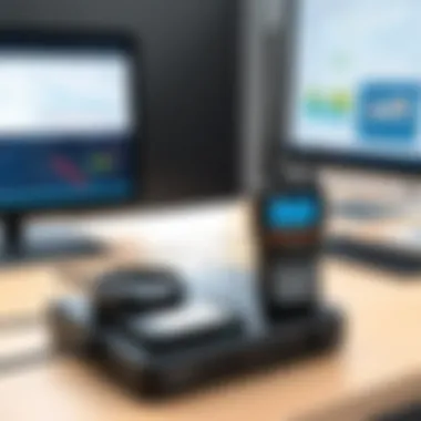 Graphical representation of the advantages of AT&T 2 Way Radio technology