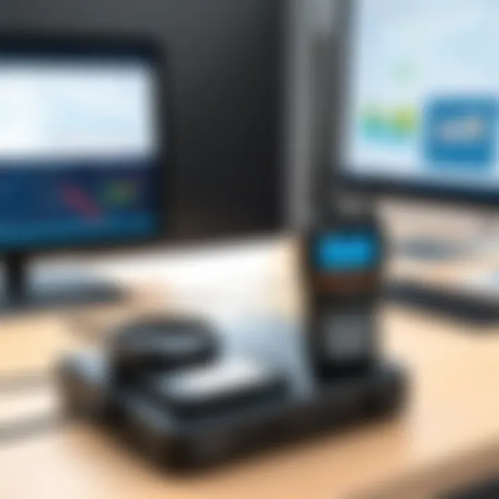 Graphical representation of the advantages of AT&T 2 Way Radio technology