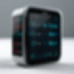 An overview of automated time tracker interface displaying various functionalities
