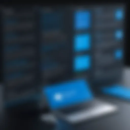 Azure Speech to Text interface showcasing multiple language options