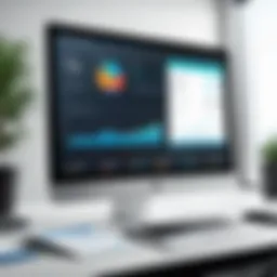 A dashboard showcasing client data management for insurance agencies