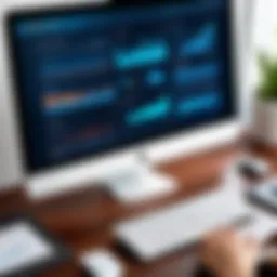 User-friendly interface of ClientTrack Software showcasing dashboard features