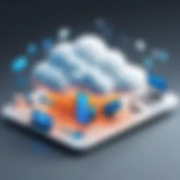 Visualization of cloud architecture for intranets