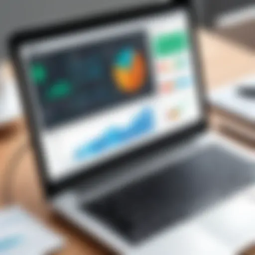An overview of Daxko Accounting software interface showcasing its user-friendly dashboard.