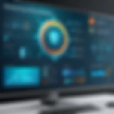 An infographic illustrating the benefits of various antivirus solutions