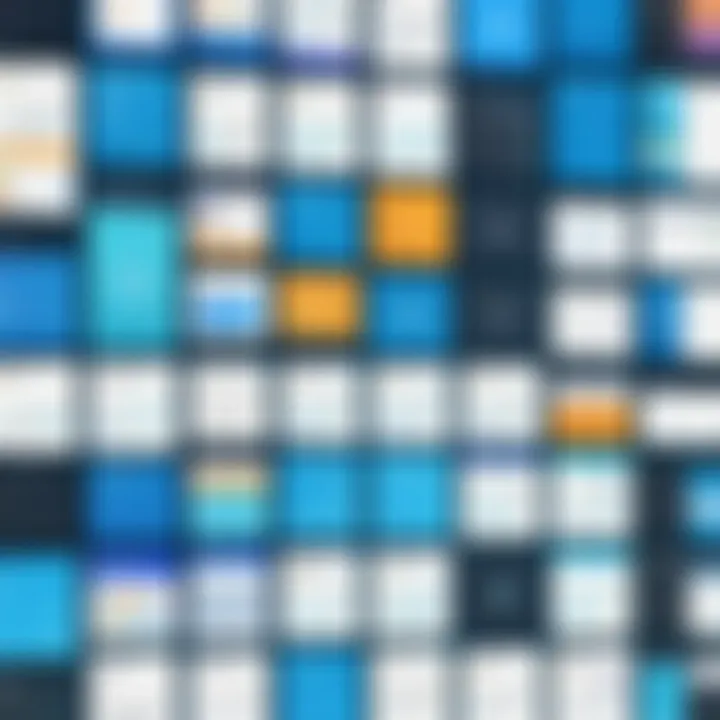 Collage of popular electronic scheduling applications