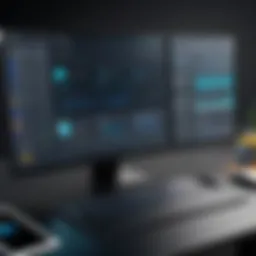 Showcasing a user-friendly interface of design software