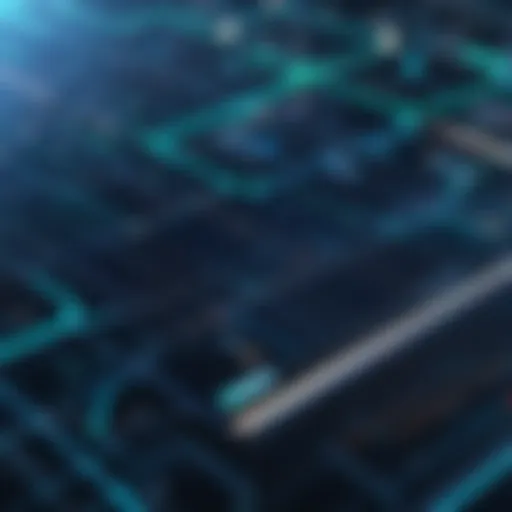 Visual representation of network performance testing tools